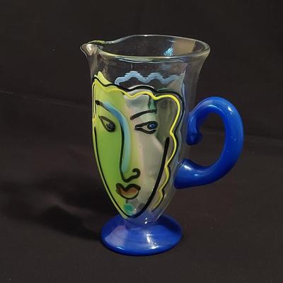 Bernstein Glass Decorative Pitcher (LR-BBL)
