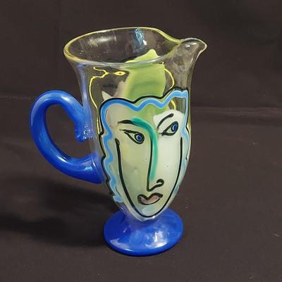 Bernstein Glass Decorative Pitcher (LR-BBL)