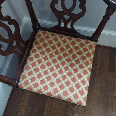 Antique Mahogany Corner Chair (B1-BBL)