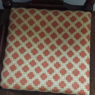 Antique Mahogany Corner Chair (B1-BBL)