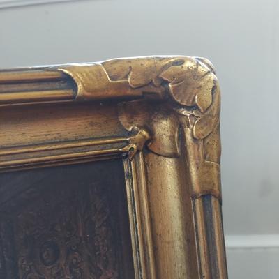 “Welcoming the Guest” in Gilt Wood Frame (B1-BBL)