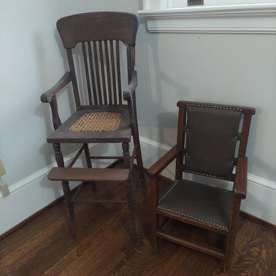 Vintage Children's Chairs (B1-BBL)