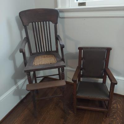 Vintage Children's Chairs (B1-BBL)