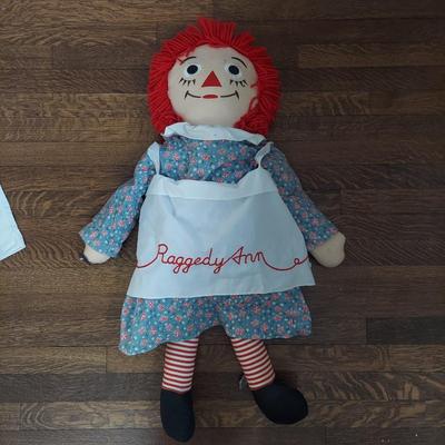 Two Raggedy Ann & Andy Doll Sets (B1-BBL)