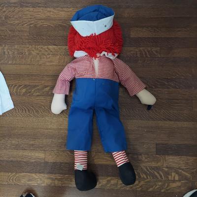 Two Raggedy Ann & Andy Doll Sets (B1-BBL)