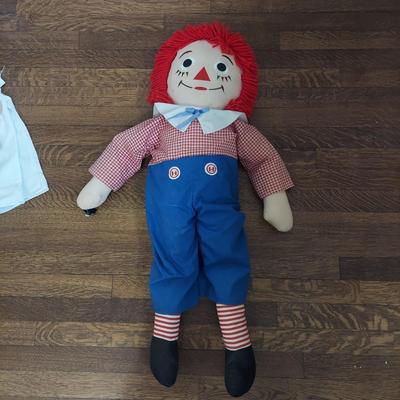 Two Raggedy Ann & Andy Doll Sets (B1-BBL)