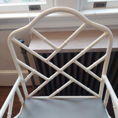 Metal Bamboo Frame Chair & Tables (B1-BBL)