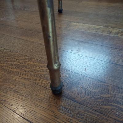 Metal Bamboo Frame Chair & Tables (B1-BBL)