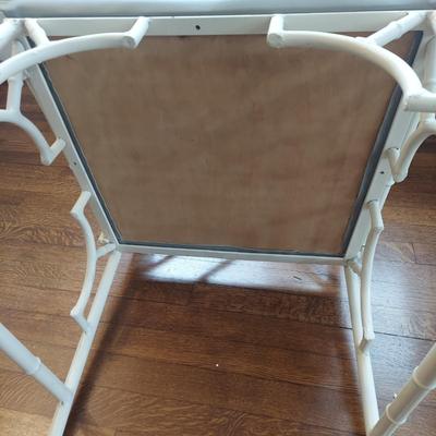 Metal Bamboo Frame Chair & Tables (B1-BBL)