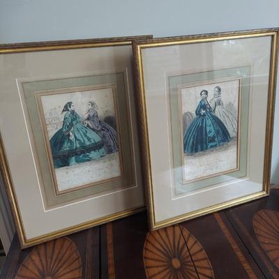 Framed French Prints (B2-BBL)