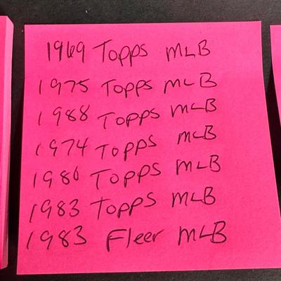 MLB Cards - Multiple Years