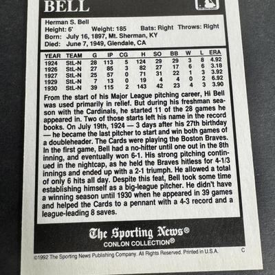 1993 Conlon MLB Collection - Doubles