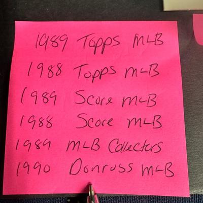 MLB Cards - Multiple Years #2