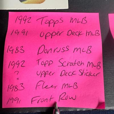 MLB Cards - Multiple Years #2