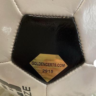 Leo Messi Signed Soccer Ball with COA