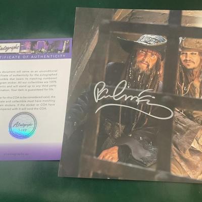 Paul McCartney Signed Photo with COA