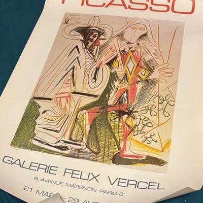 Pablo Picasso Large Numbered Limited Editon Lithograph Print