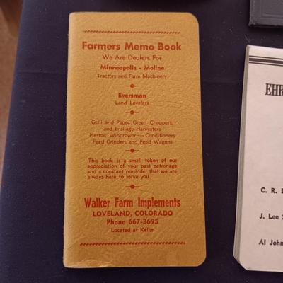 1953 CALENDAR AND OLD PAPERS