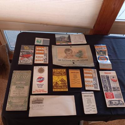 1941? ELITCH GARDENS THEATRE AND OLD LOCAL PAPERS