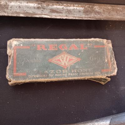 YANKEE AUTOMATIC DRILL, DRAWKNIFE AND OTHER OLD TOOLS