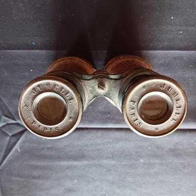 1896 PIKE'S PEAK POSTCARD, PLATTEVILLE CO MAIN STREET POSTCARD & 1914 PHOTO PLUS JUMELLE PARIS BINOCULARS