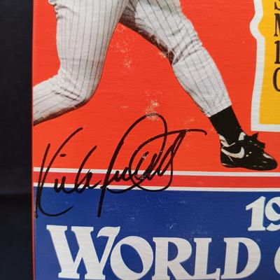 AUTOGRAPHED WHEATIES CEREAL BOX BY KIRBY PICKETT & KENT HRBEK