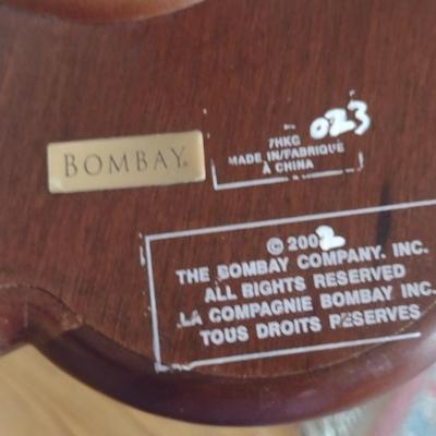 Bombay Wooden Plant Stand