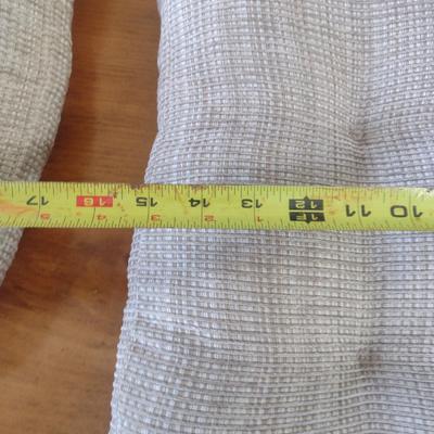 Upholstered Seat Cushions- Six Pieces