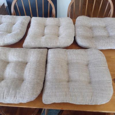 Upholstered Seat Cushions- Six Pieces
