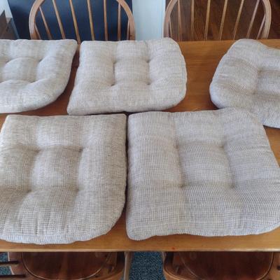 Upholstered Seat Cushions- Six Pieces