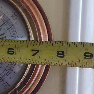 Vintage Howard Miller Banjo Style Wall Weather Station- Thermometer, Barometer, Hygrometer