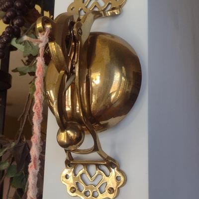 Vintage Brass Trolley Bell/Door Knocker
