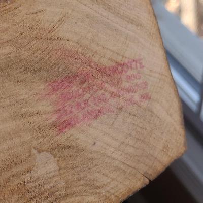 Gaston Turcotte Hand Carved Wooden Figurine