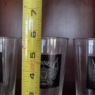 Guinness Pint Glasses- Set of Four