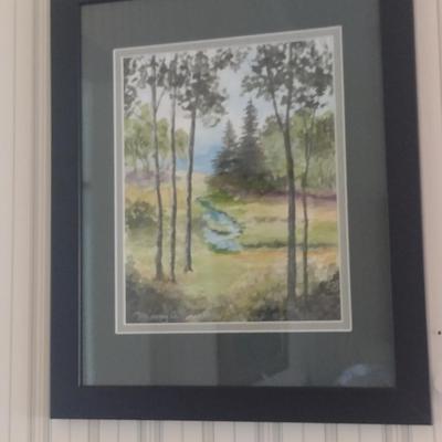 Original Artwork- Framed Behind Glass