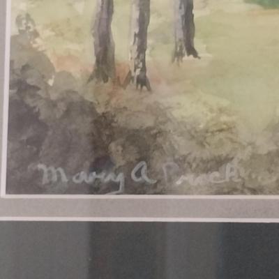 Original Artwork- Framed Behind Glass