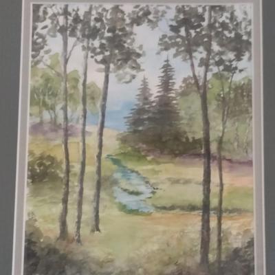 Original Artwork- Framed Behind Glass