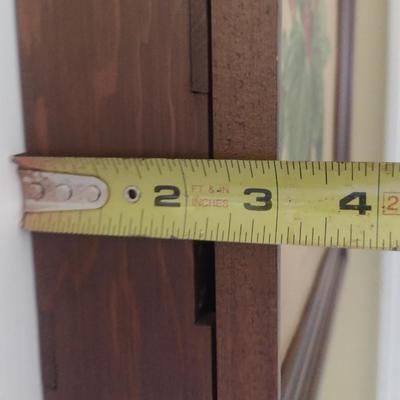 Antique Three Mountaineers Spice Cabinet