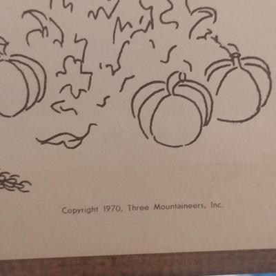 Antique Three Mountaineers Spice Cabinet