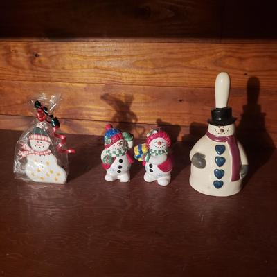 Snowmen, Holiday and Hanukkah Decor (BS2-KD)