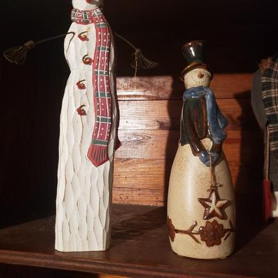Snowmen, Holiday and Hanukkah Decor (BS2-KD)