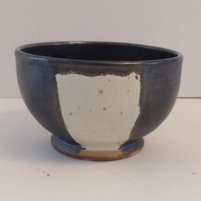 Hand Made Glazed Pottery Bowl- Approx 6" in Diameter