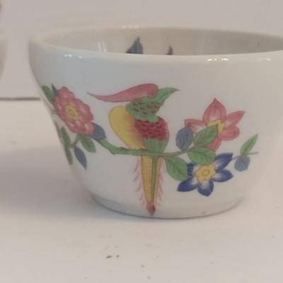 Vintage Syracuse Pottery Soup Cups- Six Pieces