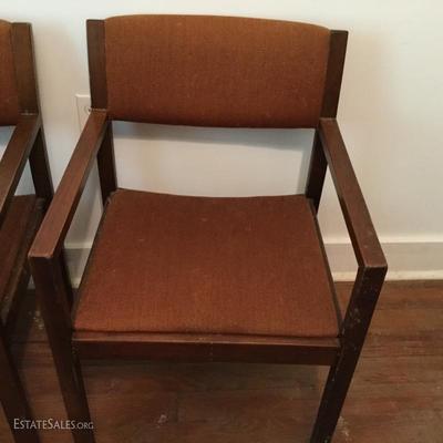 Lot 44 - Four Gunlocke, MCM Chairs