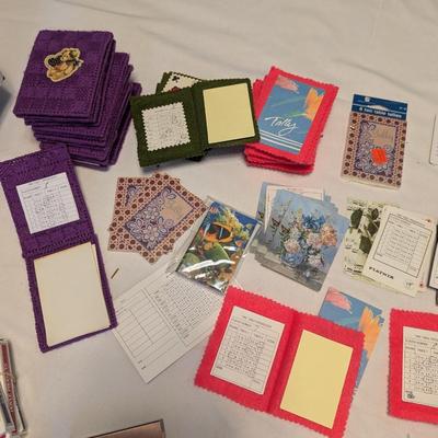 Multiple Decks of Cards used to Play Bridge With
