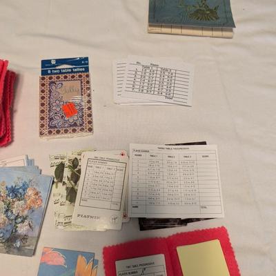 Multiple Decks of Cards used to Play Bridge With