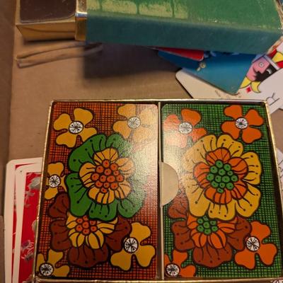 Multiple Decks of Cards used to Play Bridge With