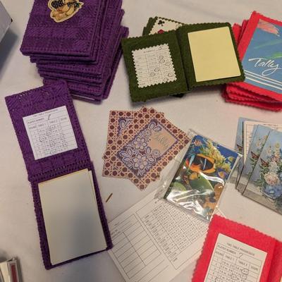 Multiple Decks of Cards used to Play Bridge With