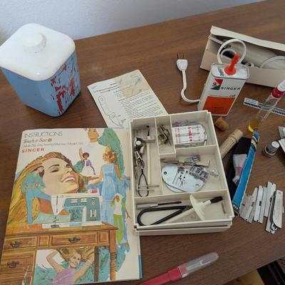 Old singer sewing machine