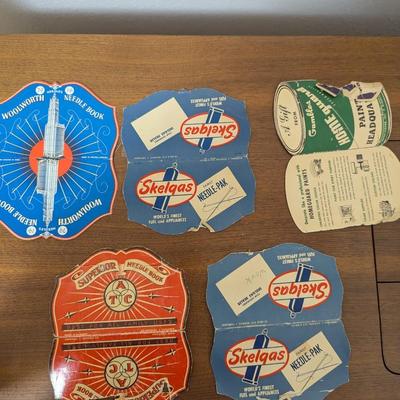 Vintage Needles with Advertising on the Packet Cover